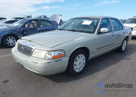 2004 Mercury Grand Marquis Gs z USA, uszkodzony, nr VIN 2MEFM74W44X683297